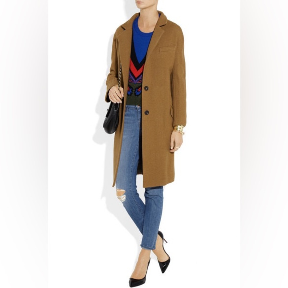 Vanessa Bruno Wool Coat caramel 34